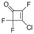 2-Cyclobuten-1-one, 3-chloro-2,4,4-trifluoro- Structure,6681-55-6Structure