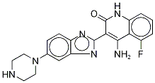 4-Amino-5-fluoro-3-[6-(piperazin-1-yl)-1h-benzimidazol-2-yl]-1h-quinolin-2-one Structure,668432-44-8Structure