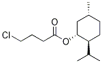 (1R,2s,5r)-2-isopropyl-5-methylcyclohexyl4-chlorobutanoate Structure,668486-64-4Structure