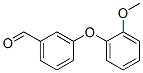 3-(2-Methoxy-phenoxy)-benzaldehyde Structure,66855-92-3Structure