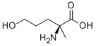 2-Amino-2-methyl-5-hydroxy-pentanoic acid Structure,66856-17-5Structure