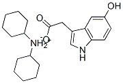 5-hydroxyindole-3-acetic acid dicyclohexylammonium salt Structure,66866-39-5Structure