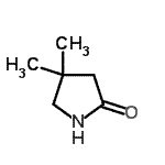 4,4-Dimethyl-2-pyrrolidinone Structure,66899-02-3Structure