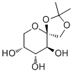 1,2-O-Isopropylidene-beta-D-fructopyranose Structure,66900-93-4Structure