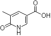 5-Methyl-6-oxo-1,6-dihydro-pyridine-3-carboxylic acid Structure,66909-27-1Structure