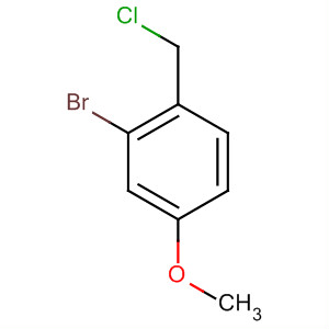 2-Bromo-1-(chloromethyl)-4-methoxybenzene Structure,66916-97-0Structure