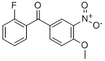 (2-Fluorophenyl)(4-methoxy-3-nitrophenyl)methanone Structure,66938-39-4Structure