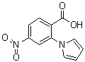 Benzoic acid,4-nitro-2-(1h-pyrrol-1-yl)- Structure,66940-03-2Structure