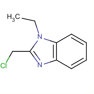 1H-benzimidazole,2-(chloromethyl)-1-ethyl-(9ci) Structure,66947-93-1Structure