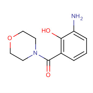 (3-Amino-2-hydroxyphenyl)(morpholino)methanone Structure,66952-81-6Structure