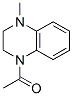 Quinoxaline, 1-acetyl-1,2,3,4-tetrahydro-4-methyl- (9ci) Structure,669695-07-2Structure