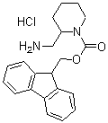 2-Aminomethyl-1-n-fmoc-piperidine hydrochloride Structure,669713-55-7Structure