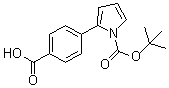 4-(2-N-boc-pyrrole)benzoic acid Structure,669713-98-8Structure