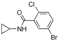 Cyclopropyl 5-bromo-2-chlorobenzamide Structure,669734-35-4Structure