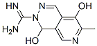 Pyrido[3,4-d]pyridazine-3(4h)-carboximidamide, 4,8-dihydroxy-7-methyl- (9ci) Structure,669766-79-4Structure