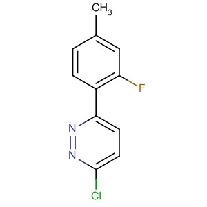 3-Chloro-6-(2-fluoro-4-methyl-phenyl)-pyridazine
 Structure,669770-60-9Structure