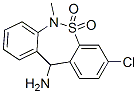 3-Chloro-6,11-dihydro-5,5-dioxo-11-amino-6-methyldibenzo[c,f][1,2]thiazepine Structure,66981-75-7Structure