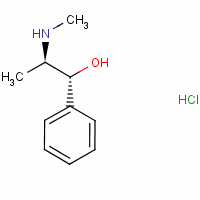 左旋鹽酸偽麻黃堿結(jié)構(gòu)式_670-40-6結(jié)構(gòu)式