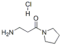 3-Amino-1-pyrrolidin-1-yl-propan-1-one hcl Structure,670253-59-5Structure