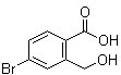 Benzoic acid, 4-bromo-2-(hydroxymethyl)- Structure,670256-21-0Structure