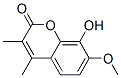 2H-1-benzopyran-2-one, 8-hydroxy-7-methoxy-3,4-dimethyl-(9ci)Structure,670275-27-1Structure 2H-1-benzopyran-2-one, 8-hydroxy-7-methoxy-3,4-dimethyl-(9ci) Structure,670275-27-1Structure