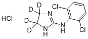 Clonidine-d4 hcl (imidazoline-4,4,5,5-d4) Structure,67151-02-4Structure