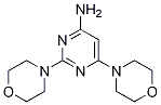 2,6-Dimorpholino-pyrimidin-4-ylamine Structure,67191-20-2Structure