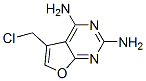 5-(Chloromethyl)furo[2,3-d]pyrimidine-2,4-diamine Structure,67194-86-9Structure