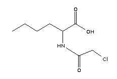 Chloroacetyl-dl-norleucine Structure,67206-26-2Structure