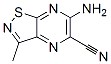 (9ci)-6-氨基-3-甲基-異噻唑并[4,5-b]吡嗪-5-甲腈結(jié)構(gòu)式_67209-12-5結(jié)構(gòu)式