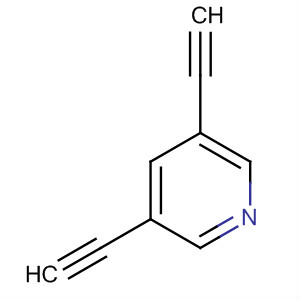 3,5-Diethynylpyridine Structure,67227-90-1Structure