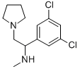 [1-(3,5-Dichloro-phenyl)-2-pyrrolidin-1-yl-ethyl]-methyl-amine Structure,672310-02-0Structure