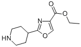 2-Piperidin-4-yl-oxazole-4-carboxylic acid ethyl ester Structure,672310-05-3Structure