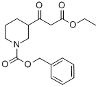 Ethyl 3-oxo-3-(1-cbz-3-piperidyl)propanoate Structure,672323-13-6Structure