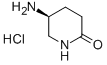 (S)-5-氨基-哌啶-2-酮鹽酸鹽結構式_672883-95-3結構式