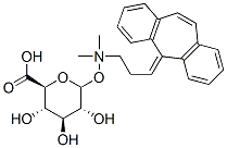 6-{[3-(5H-二苯并[a,d][7]輪烯-5-亞基)丙基](二甲基)銨基}-3,4,5-三羥基四氫-2H-吡喃-2-羧酸酯結(jié)構(gòu)式_67324-97-4結(jié)構(gòu)式