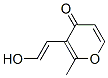 4H-pyran-4-one, 3-(2-hydroxyethenyl)-2-methyl-(9ci) Structure,674786-32-4Structure