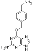 6-((4-(Aminomethyl)benzyl)oxy)-7h-purin-2-amine Structure,674799-96-3Structure