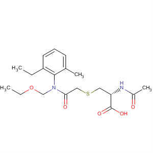 Acetochlor mercapturate Structure,674808-38-9Structure