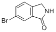 6-Bromo-2,3-dihydro-1h-isoindol-1-one Structure,675109-26-9Structure