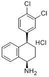 1-Naphthalenamine, 4-(3,4-dichlorophenyl)-1,2,3,4-tetrahydro-, hydrochloride, (1r,4r)- Structure,675126-09-7Structure