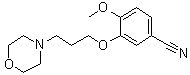 3-(3-Morpholinylpropoxy)-4-methoxybenzonitrile Structure,675126-28-0Structure