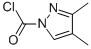 1H-pyrazole-1-carbonyl chloride, 3,4-dimethyl-(9ci) Structure,67514-63-0Structure