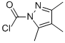 1H-pyrazole-1-carbonyl chloride, 3,4,5-trimethyl-(9ci) Structure,67514-64-1Structure