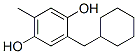 1,4-Benzenediol, 2-(cyclohexylmethyl)-5-methyl-(9ci) Structure,675200-81-4Structure