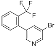 3-Bromo-5-(2-(trifluoromethyl)phenyl)pyridine Structure,675589-99-8Structure