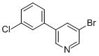 3-Bromo-5-(3-chlorophenyl)-pyridine Structure,675590-26-8Structure