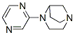 1,4-Diazabicyclo[3.2.1]octane,4-pyrazinyl-,(+)-(9ci) Structure,675590-41-7Structure