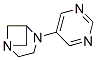 1,4-Diazabicyclo[3.1.1]heptane,4-(5-pyrimidinyl)-(9ci) Structure,675591-29-4Structure