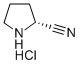 2-Pyrrolidinecarbonitrile, hydrochloride (1:1), (2R)- Structure,675602-84-3Structure